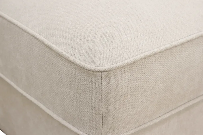 Rossita Fotpall i tyg - Beige - Möbler - Stolar & fåtöljer - Pall & puff - Fotpall