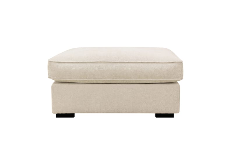 Rossita lyx Fotpall - Beige Chenille - Möbler - Stolar & fåtöljer - Pall & puff - Fotpall