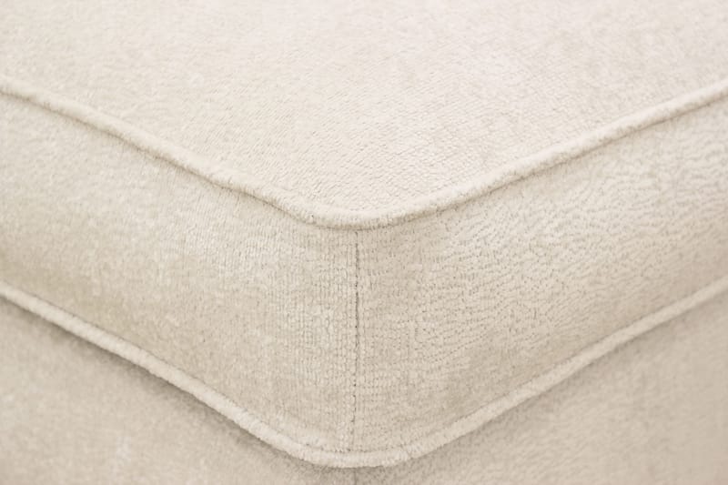 Rossita lyx Fotpall - Beige Chenille - Möbler - Stolar & fåtöljer - Pall & puff - Fotpall