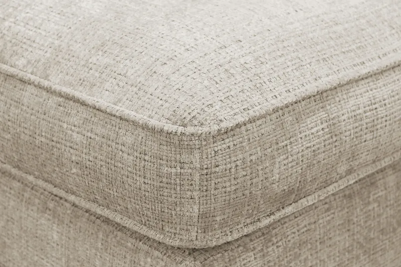 Rossita lyx Fotpall - Beige Chenille - Möbler - Stolar & fåtöljer - Pall & puff - Fotpall