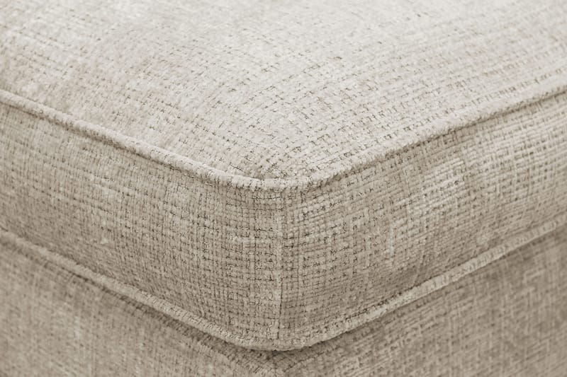 Rossita lyx Fotpall - Beige Chenille - Möbler - Stolar & fåtöljer - Pall & puff - Fotpall