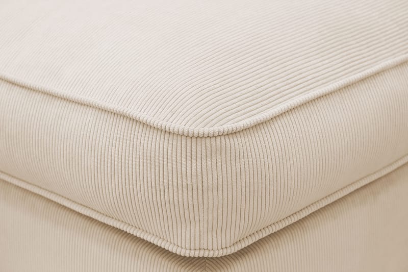 Rossita lyx Fotpall - Beige Manchester - Möbler - Stolar & fåtöljer - Pall & puff - Fotpall