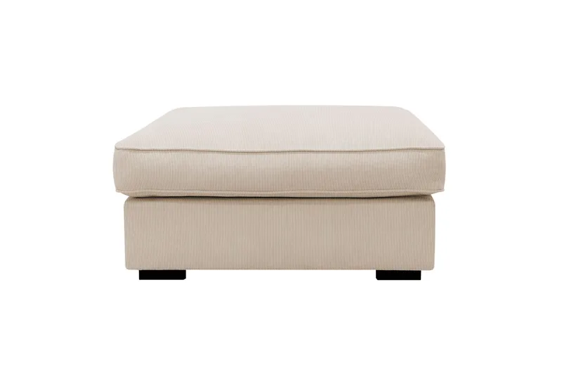 Rossita lyx Fotpall - Beige Manchester - Möbler - Stolar & fåtöljer - Pall & puff - Fotpall