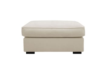 Rossita lyx Fotpall - Beige Tyg - Möbler - Stolar & fåtöljer - Pall & puff - Fotpall