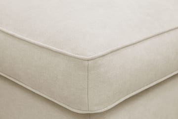 Rossita lyx Fotpall - Beige Tyg - Möbler - Stolar & fåtöljer - Pall & puff - Fotpall