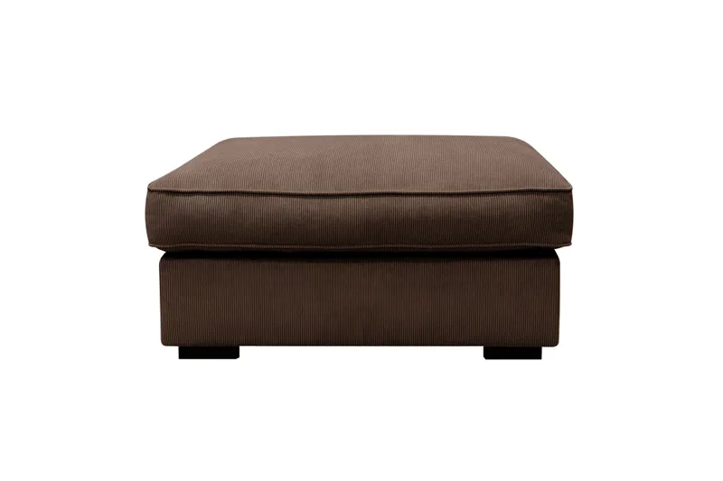 Rossita lyx Fotpall - Brun Manchester - Möbler - Stolar & fåtöljer - Pall & puff - Fotpall