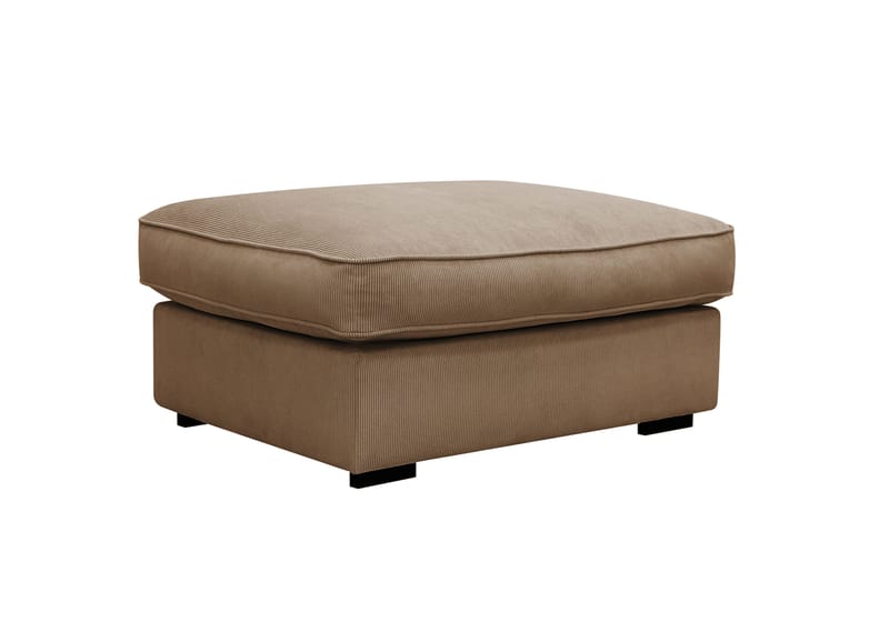 Rossita lyx Fotpall - Brun Manchester - Möbler - Stolar & fåtöljer - Pall & puff - Fotpall