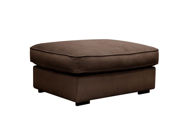 Rossita lyx Fotpall - Brun Manchester - Möbler - Stolar & fåtöljer - Pall & puff - Fotpall
