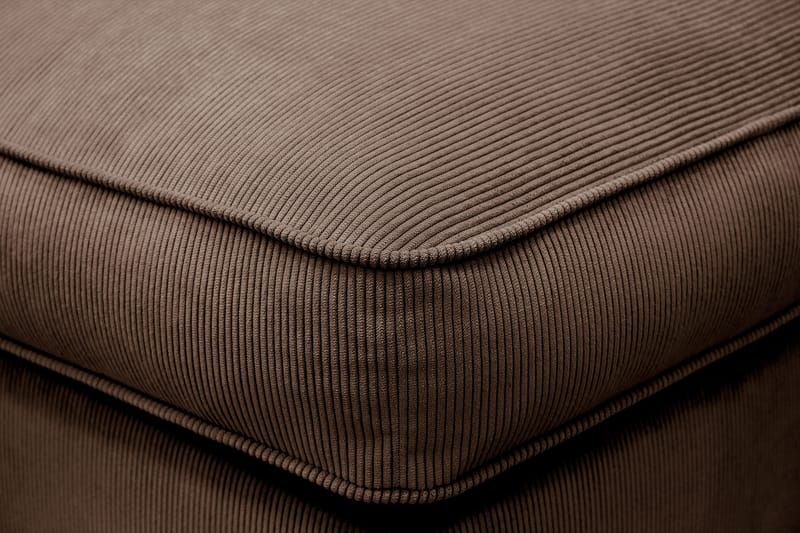 Rossita lyx Fotpall - Brun Manchester - Möbler - Stolar & fåtöljer - Pall & puff - Fotpall