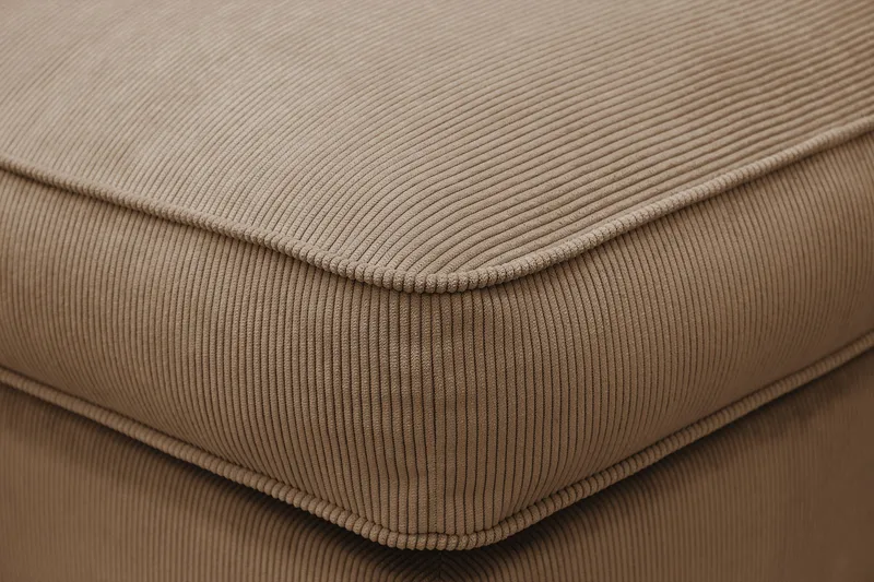 Rossita lyx Fotpall - Brun Manchester - Möbler - Stolar & fåtöljer - Pall & puff - Fotpall