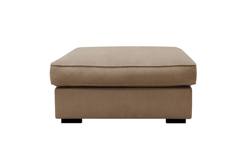 Rossita lyx Fotpall - Brun Manchester - Möbler - Stolar & fåtöljer - Pall & puff - Fotpall