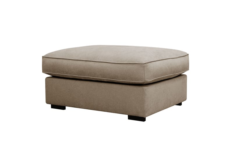 Rossita lyx Fotpall - Brun Tyg - Möbler - Stolar & fåtöljer - Pall & puff - Fotpall