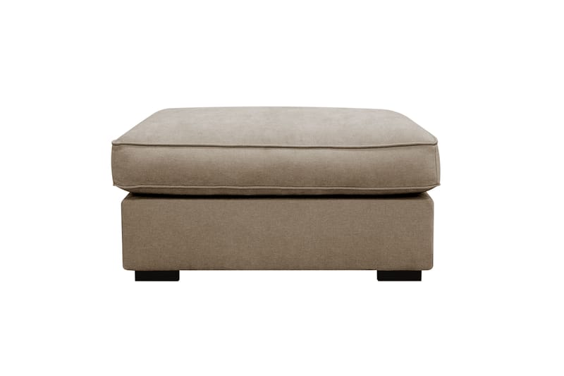 Rossita lyx Fotpall - Brun Tyg - Möbler - Stolar & fåtöljer - Pall & puff - Fotpall