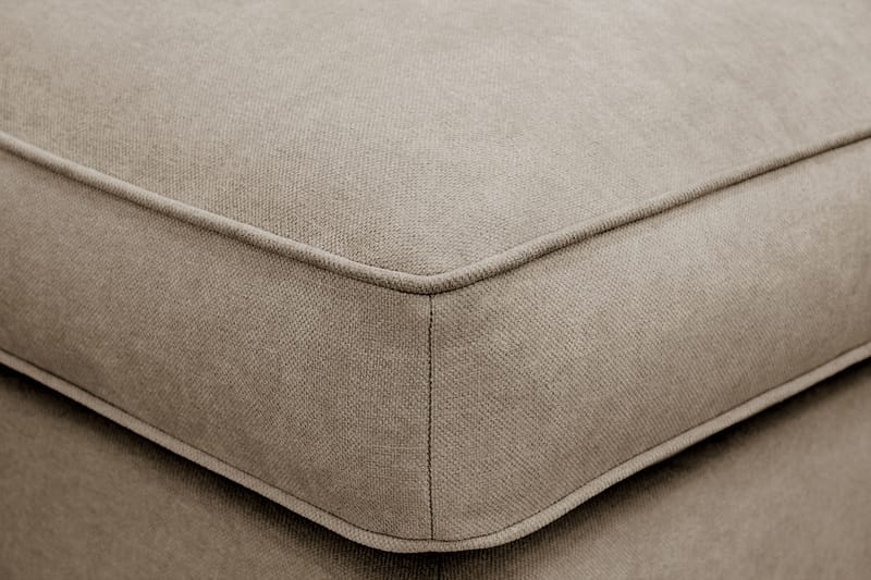 Rossita lyx Fotpall - Brun Tyg - Möbler - Stolar & fåtöljer - Pall & puff - Fotpall