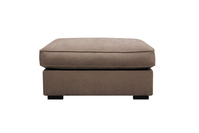 Rossita lyx Fotpall - Brun Tyg - Möbler - Stolar & fåtöljer - Pall & puff - Fotpall