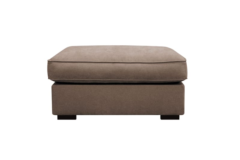 Rossita lyx Fotpall - Brun Tyg - Möbler - Stolar & fåtöljer - Pall & puff - Fotpall