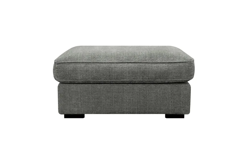 Rossita lyx Fotpall - Grå Chenille - Möbler - Stolar & fåtöljer - Pall & puff - Fotpall