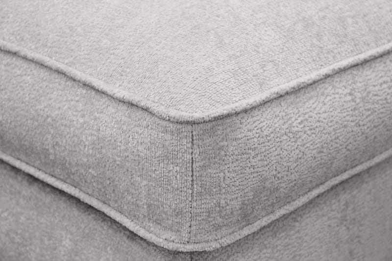 Rossita lyx Fotpall - Grå Chenille - Möbler - Stolar & fåtöljer - Pall & puff - Fotpall