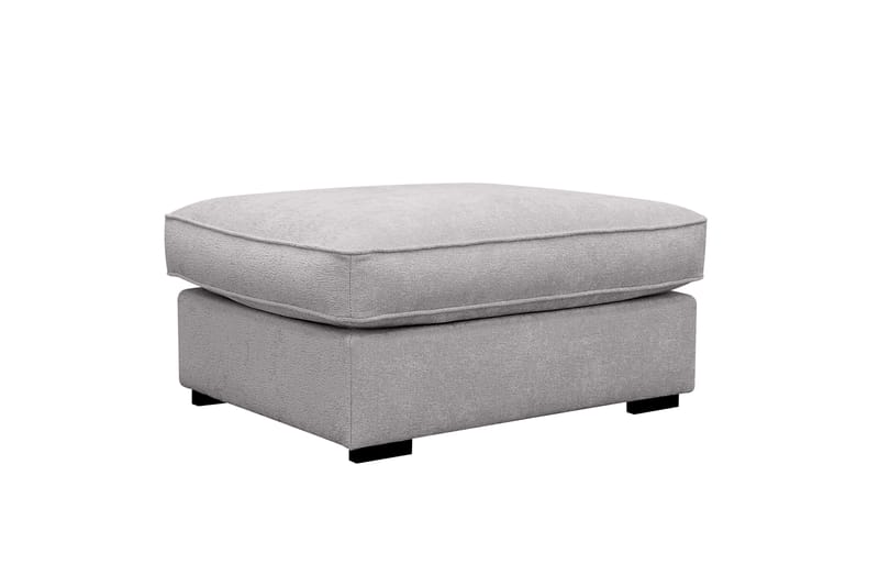 Rossita lyx Fotpall - Grå Chenille - Möbler - Stolar & fåtöljer - Pall & puff - Fotpall