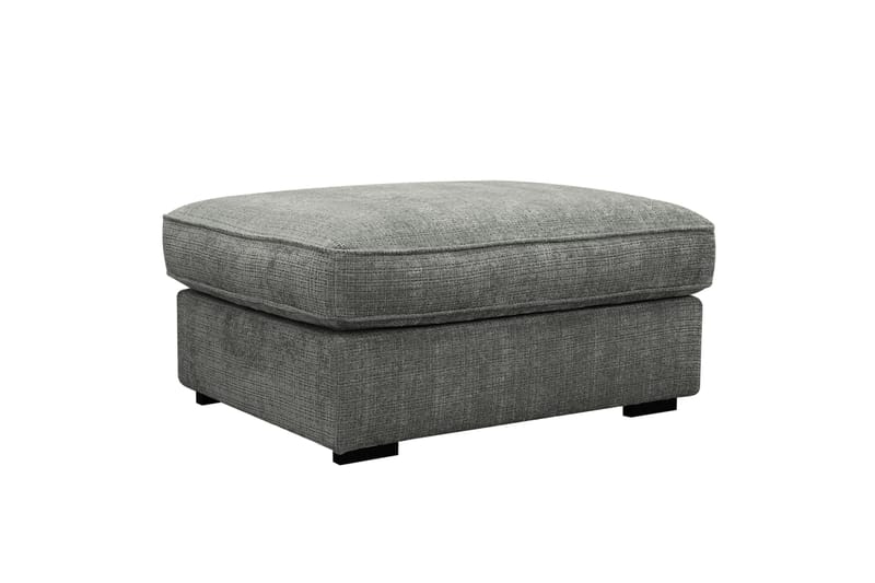 Rossita lyx Fotpall - Grå Chenille - Möbler - Stolar & fåtöljer - Pall & puff - Fotpall