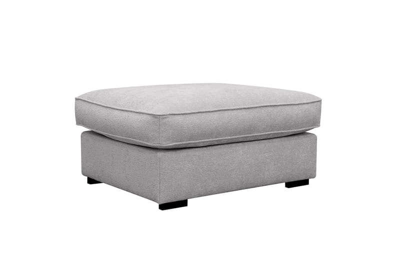 Rossita lyx Fotpall - Grå Chenille - Möbler - Stolar & fåtöljer - Pall & puff - Fotpall