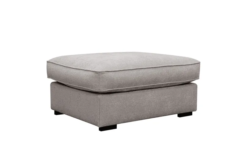 Rossita lyx Fotpall - Grå/Brun Chenille - Möbler - Stolar & fåtöljer - Pall & puff - Fotpall