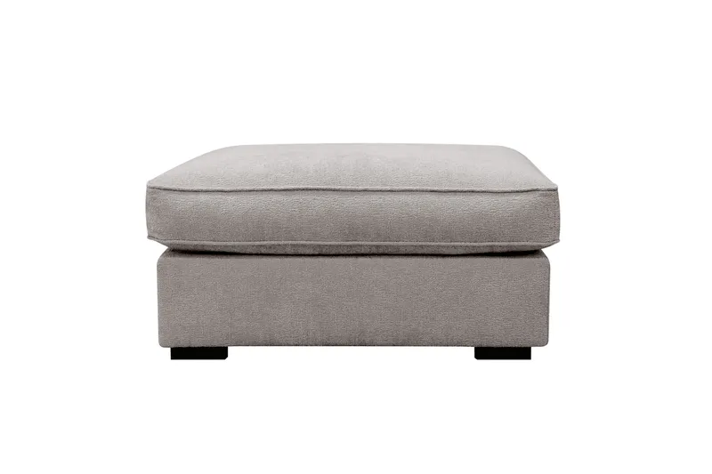 Rossita lyx Fotpall - Grå/Brun Chenille - Möbler - Stolar & fåtöljer - Pall & puff - Fotpall