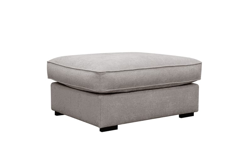 Rossita lyx Fotpall - Grå/Brun Chenille - Möbler - Stolar & fåtöljer - Pall & puff - Fotpall