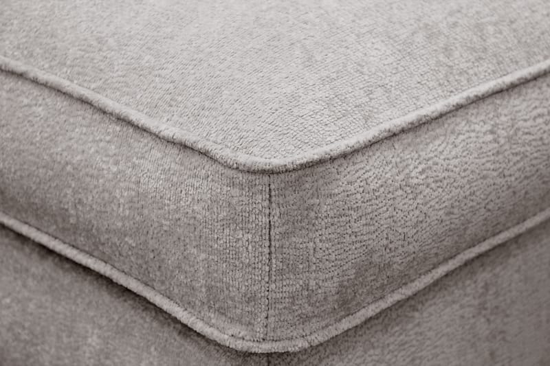 Rossita lyx Fotpall - Grå/Brun Chenille - Möbler - Stolar & fåtöljer - Pall & puff - Fotpall