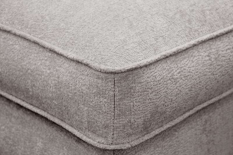 Rossita lyx Fotpall - Grå/Brun Chenille - Möbler - Stolar & fåtöljer - Pall & puff - Fotpall