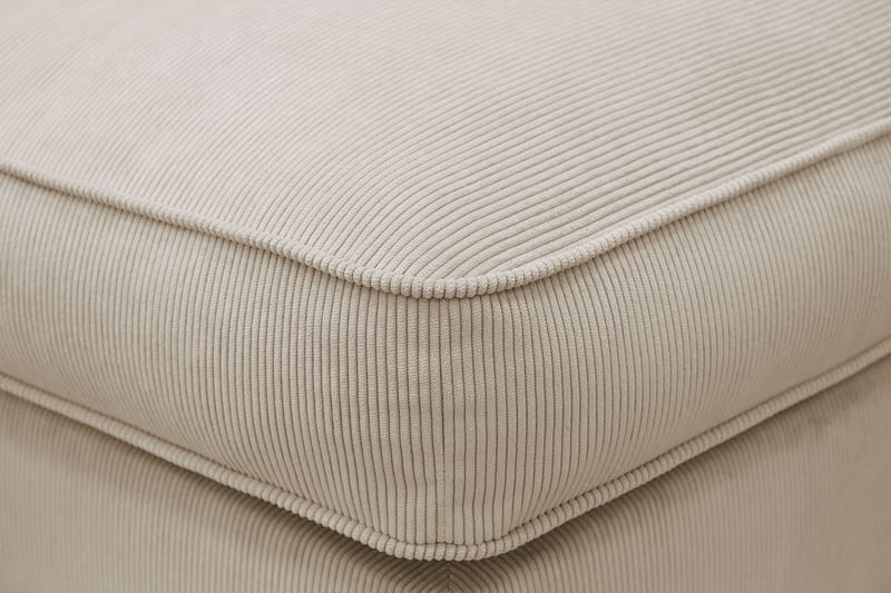 Rossita lyx Fotpall - Greige Manchester - Möbler - Stolar & fåtöljer - Pall & puff - Fotpall