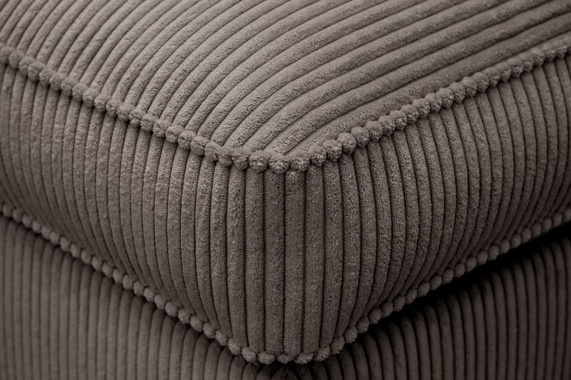 Rossita lyx Fotpall - Mörkgrå Manchester - Möbler - Stolar & fåtöljer - Pall & puff - Fotpall