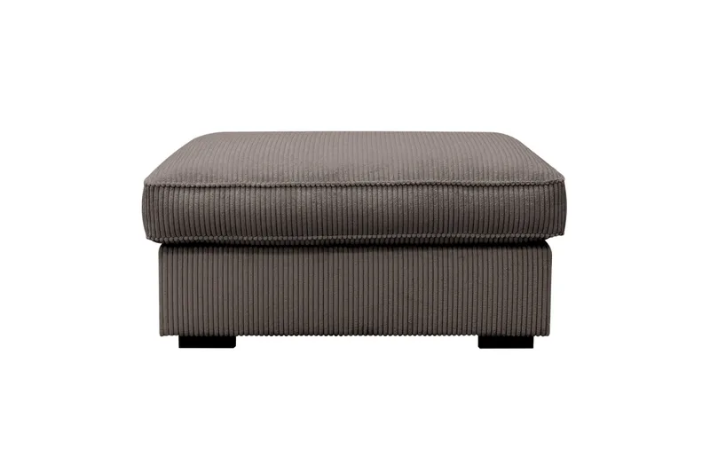 Rossita lyx Fotpall - Mörkgrå Manchester - Möbler - Stolar & fåtöljer - Pall & puff - Fotpall