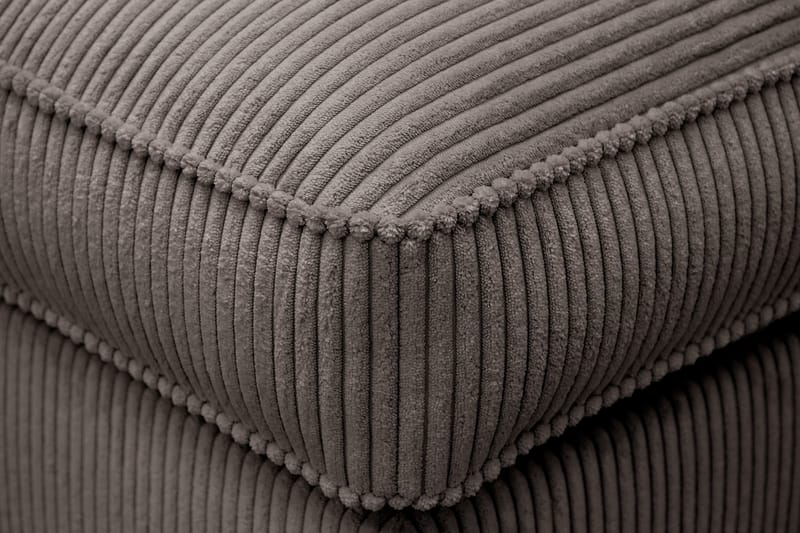 Rossita lyx Fotpall - Mörkgrå Manchester - Möbler - Stolar & fåtöljer - Pall & puff - Fotpall