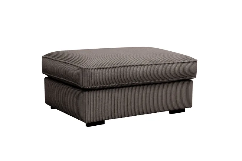 Rossita lyx Fotpall - Mörkgrå Manchester - Möbler - Stolar & fåtöljer - Pall & puff - Fotpall