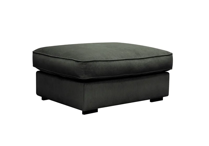 Rossita lyx Fotpall - Mörkgrön Manchester - Möbler - Stolar & fåtöljer - Pall & puff - Fotpall