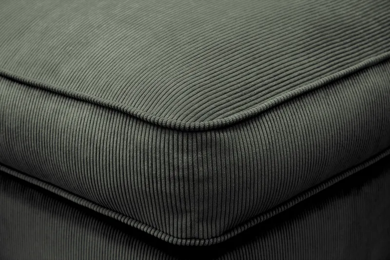 Rossita lyx Fotpall - Mörkgrön Manchester - Möbler - Stolar & fåtöljer - Pall & puff - Fotpall