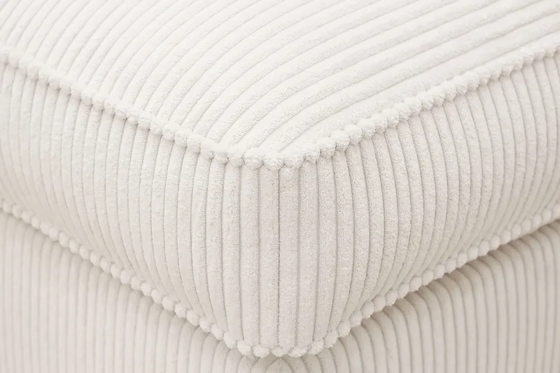 Rossita lyx Fotpall - Offwhite Manchester - Möbler - Stolar & fåtöljer - Pall & puff - Fotpall