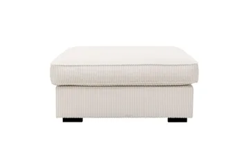 Rossita lyx Fotpall - Offwhite - Möbler - Stolar & fåtöljer - Pall & puff - Fotpall