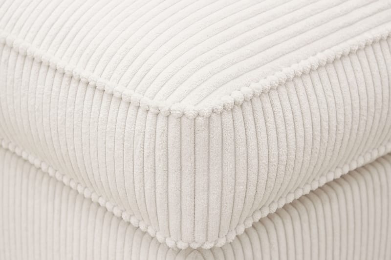 Rossita lyx Fotpall - Offwhite - Möbler - Stolar & fåtöljer - Pall & puff - Fotpall