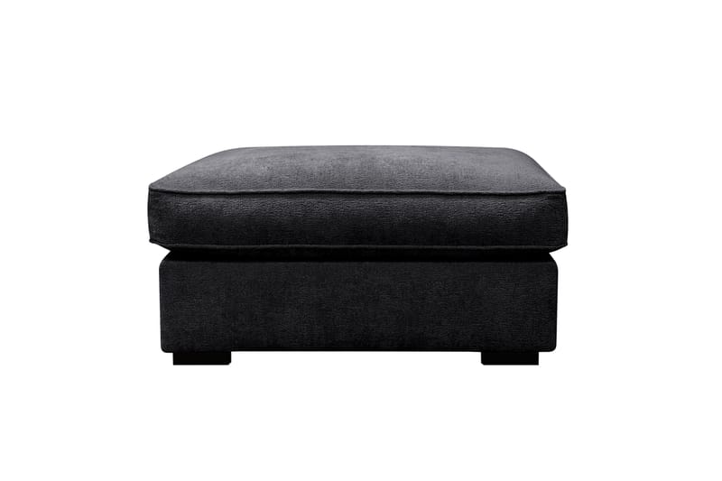 Rossita lyx Fotpall - Svart Chenille - Möbler - Stolar & fåtöljer - Pall & puff - Fotpall