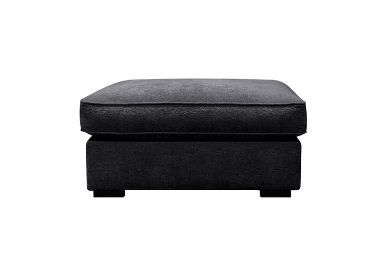 Rossita lyx Fotpall - Svart Chenille - Möbler - Stolar & fåtöljer - Pall & puff - Fotpall