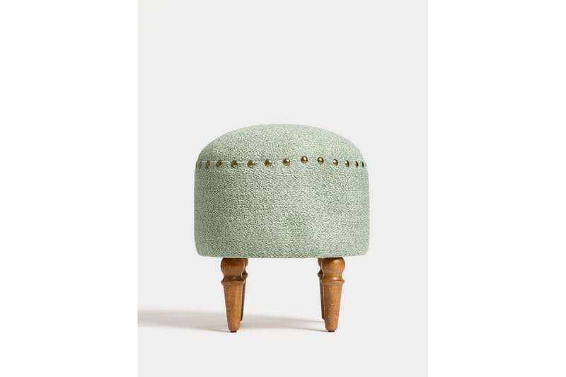 Rubby Fotpall 38 cm - Grön - Möbler - Stolar & fåtöljer - Pall & puff - Fotpall
