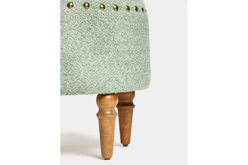 Rubby Fotpall 38 cm - Grön - Möbler - Stolar & fåtöljer - Pall & puff - Fotpall