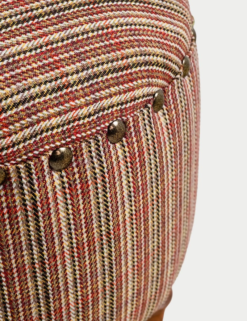 Rubby Sittpuff 38 cm Rund - Flerfärgad - Möbler - Stolar & fåtöljer - Pall & puff - Fotpall