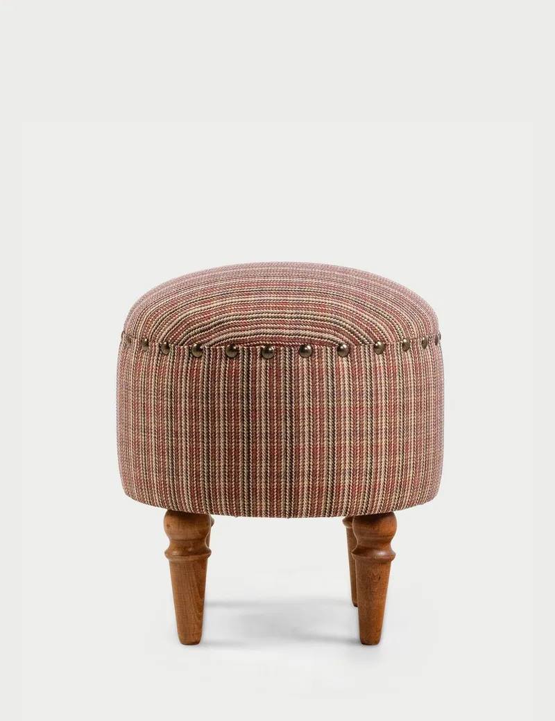 Rubby Sittpuff 38 cm Rund - Flerfärgad - Möbler - Stolar & fåtöljer - Pall & puff - Fotpall