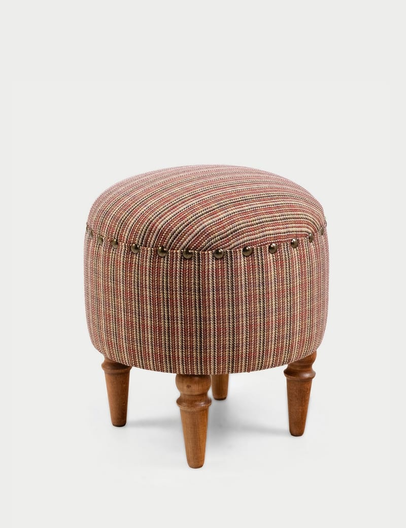 Rubby Sittpuff 38 cm Rund, Flerfärgad