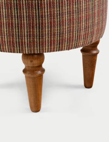 Rubby Sittpuff 38 cm Rund - Flerfärgad - Möbler - Stolar & fåtöljer - Pall & puff - Fotpall