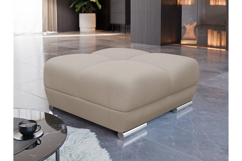 Simerly Fotpall 90 cm - Beige - Möbler - Stolar & fåtöljer - Pall & puff - Fotpall