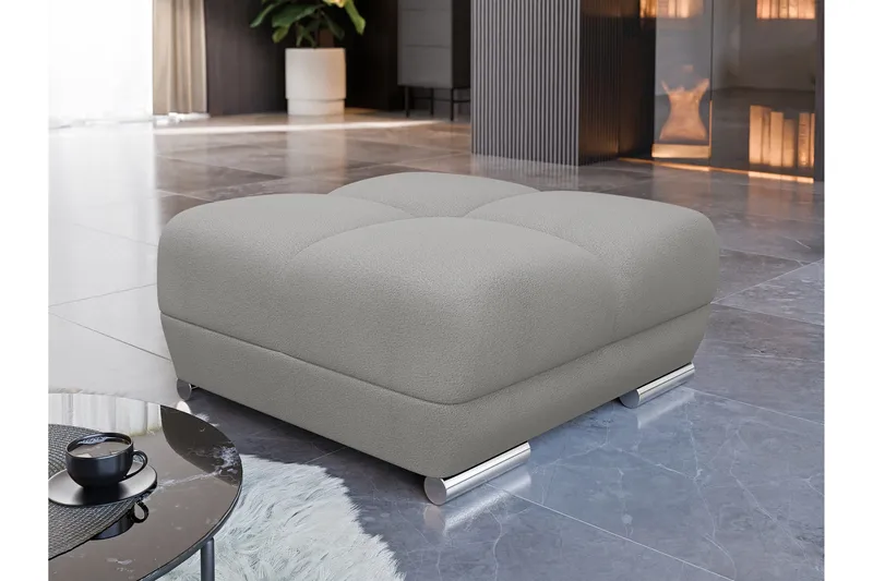 Simerly Fotpall 90 cm - Grå - Möbler - Stolar & fåtöljer - Pall & puff - Fotpall